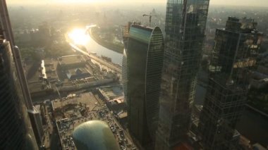 Moskova sehri gökdelenleri