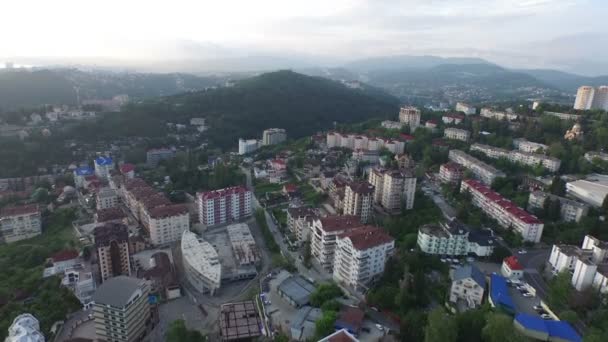 Sochi from above — Stock Video