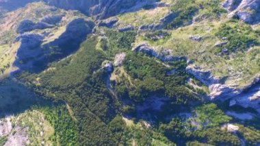Kotor Körfezi Karadağ ' 800 metre yükseklik görüntülemek
