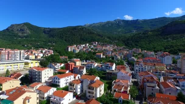 Panorama budva — Wideo stockowe