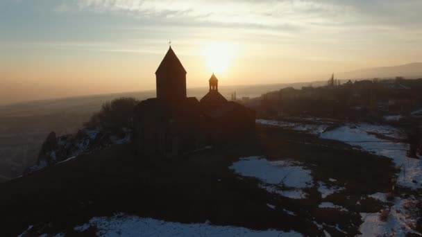 Armenië, Saghmosavank klooster, 13e eeuw — Stockvideo