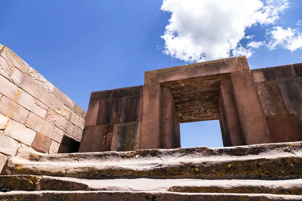 Situl arheologic Tiwanaku — Fotografie, imagine de stoc