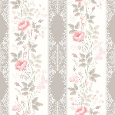 Kusursuz çiçek deseni  