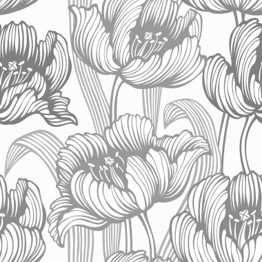 Kusursuz çiçek deseni