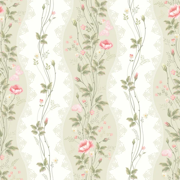 çiçek gül ile Seamless Modeli