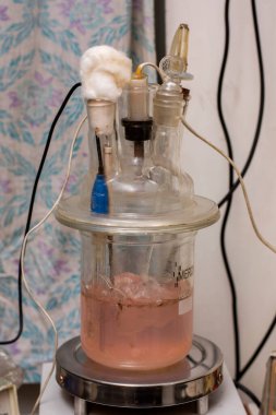 18 Ağustos 2021, Kolkata, Batı Bengal, Hindistan: Laboratuvarda farklı tip test kavanozları veya tüpleri.