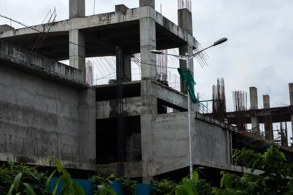 5 Eylül 2021, Kolkata, Batı Bengal, Hindistan: Kolkata metro istasyonu inşaatı altında.