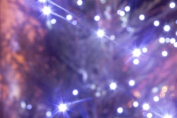 Mavi ve kırmızı soyut ışık