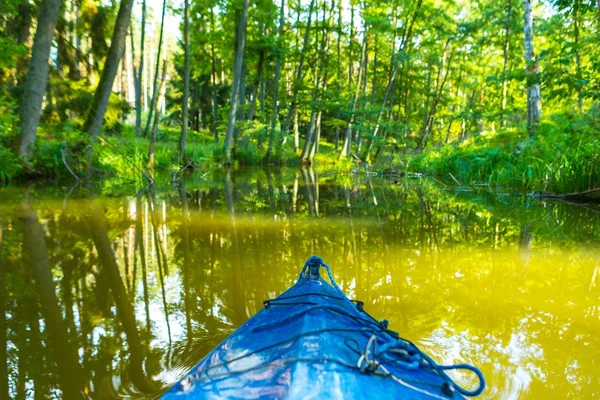 Polonya (Omulew nehir vahşi nehir kanosu) 