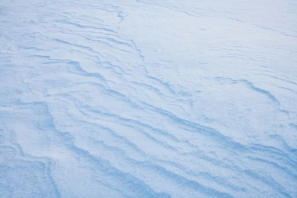 Winter veld landschap bij zonsondergang — Stockfoto