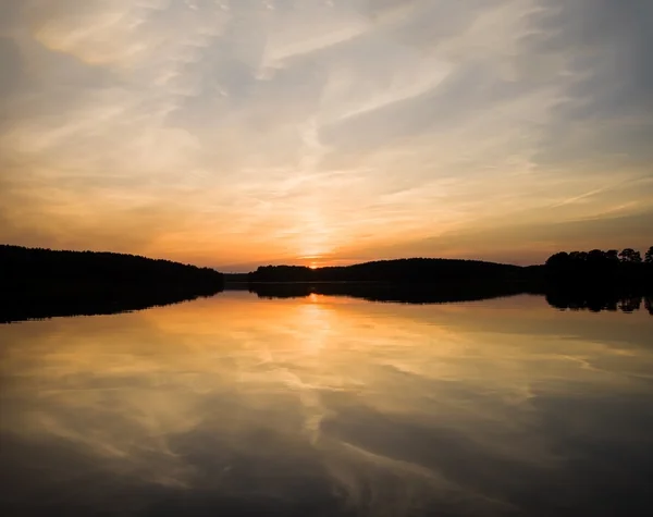 Lake sunset — Stock Photo, Image