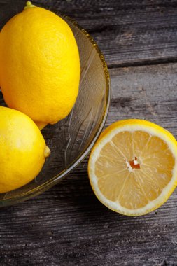 Limon eski ahşap tablo