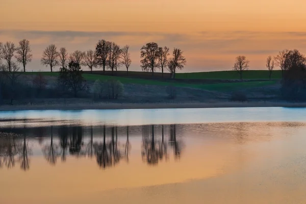 Lago paisagem — Fotografia de Stock