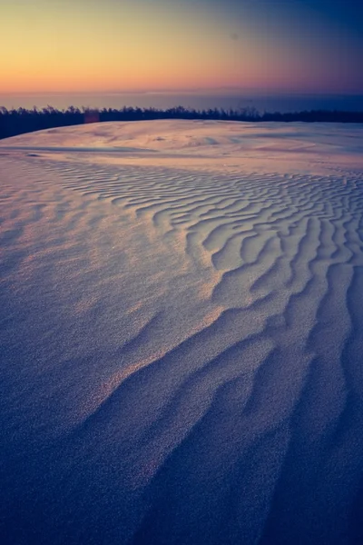 Vintage photo of sand dunes landscape — Stock Photo, Image