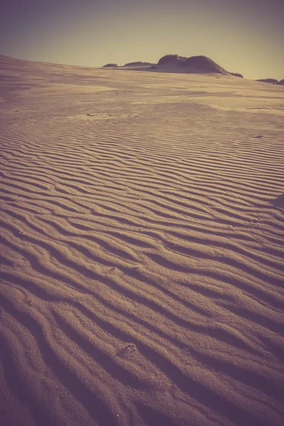 Vintage photo of sand dunes landscape — Stock Photo, Image