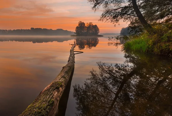 Озеро Схід сонця — стокове фото