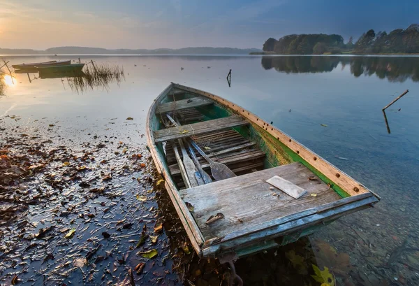 Sonnenaufgang am See — Stockfoto