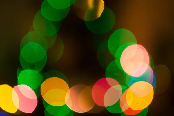 Weihnachtsbokeh-Hintergrund — Stockfoto