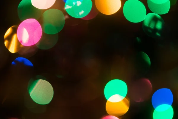 Weihnachtsbokeh-Hintergrund — Stockfoto