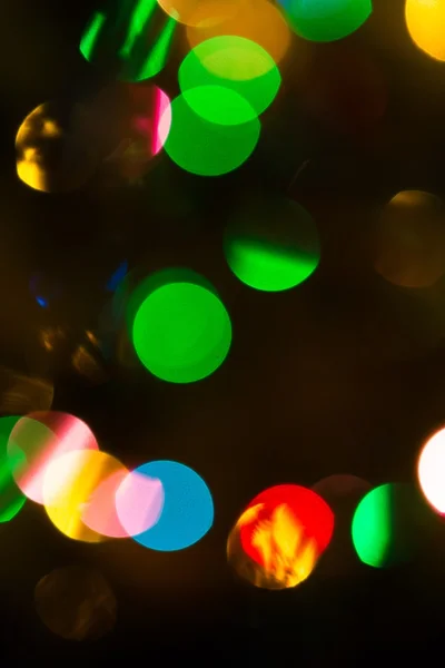 Vánoční Bokeh poza — Stock fotografie