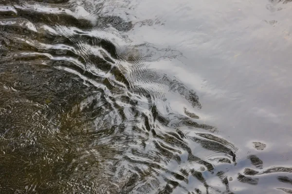 River surface with ripples — Stock Photo, Image