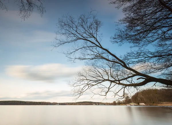 Lago em Mazury lago distrito — Fotografia de Stock