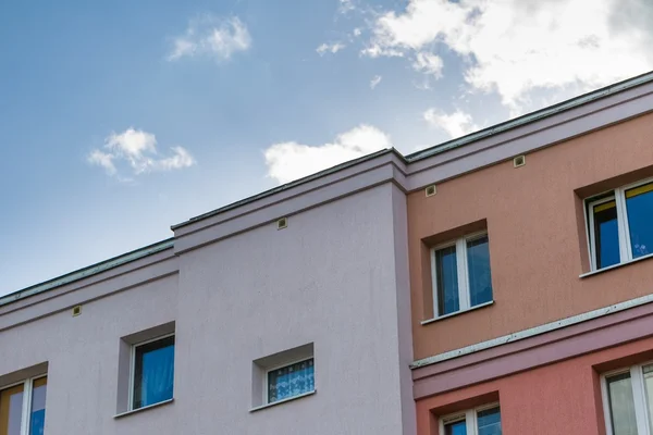 Block of flats building close up — Stock Photo, Image