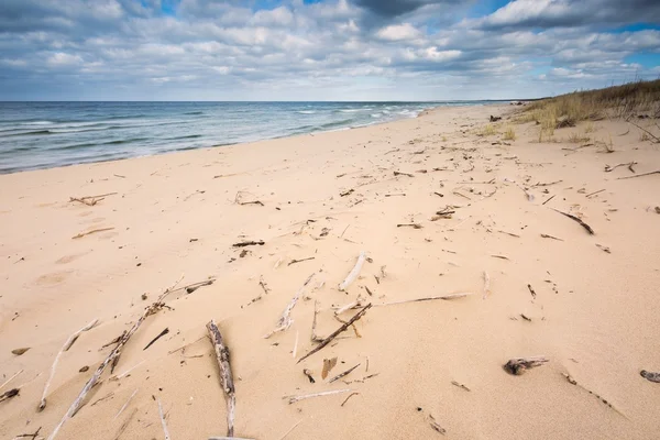 Stranden landskap. Östersjökusten. — Stockfoto