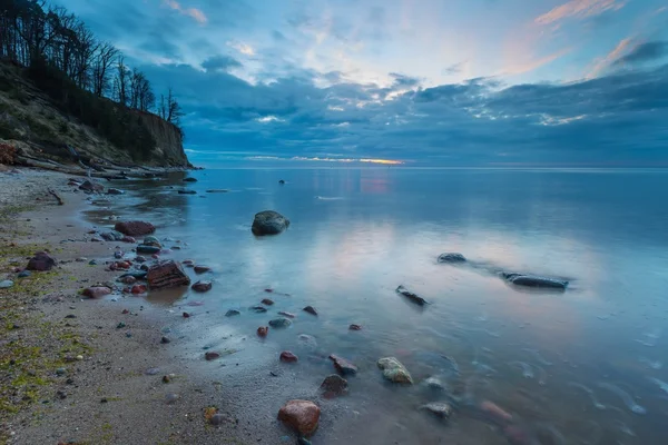 Vackra steniga stranden — Stockfoto