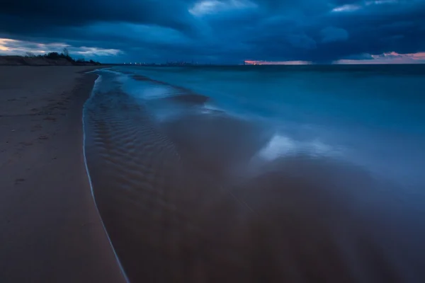 Riva del Mar Baltico . — Foto Stock