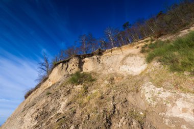 Güzel Baltık Denizi kıyısında