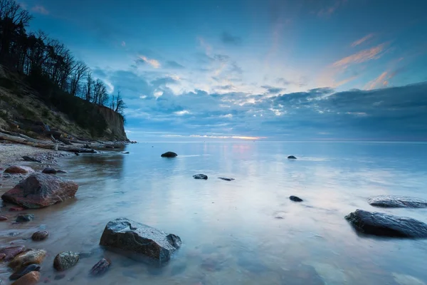 Belle côte de mer Baltique — Photo