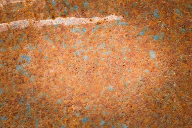 Hasarlı aşınmış metal