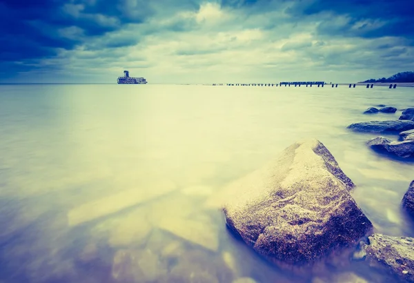 Sandküste der Ostsee — Stockfoto