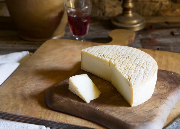 French goat cheese — Stock Photo, Image