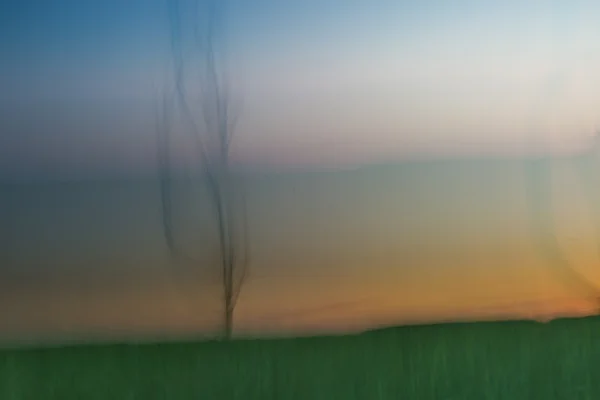 Blurred evening landscape. Abstract backgroun — Stock Photo, Image