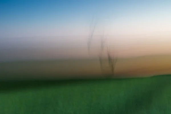 Blurred evening landscape. Abstract backgroun — Stock Photo, Image