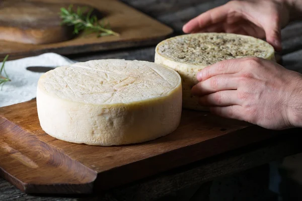 French goat cheese — Stock Photo, Image