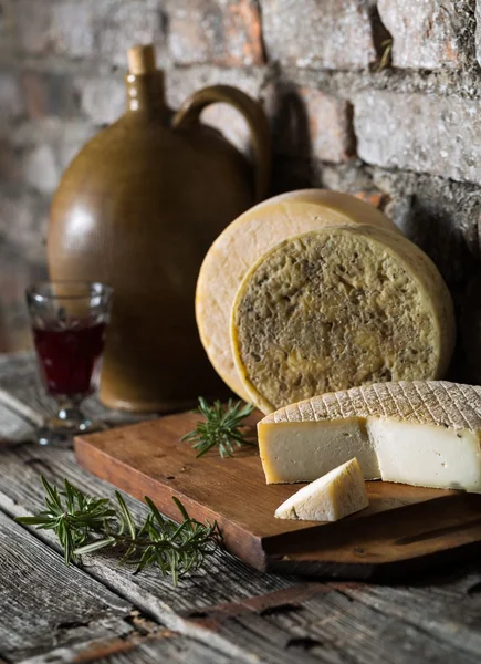 French goat cheese — Stock Photo, Image