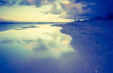 Baltık Denizi kıyısında