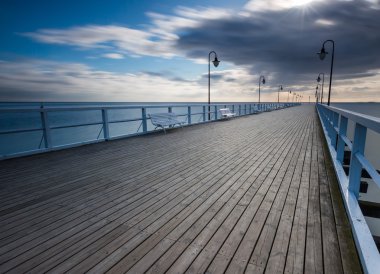 Gdynia güzel pier