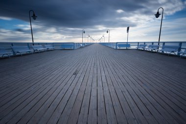 Gdynia güzel pier
