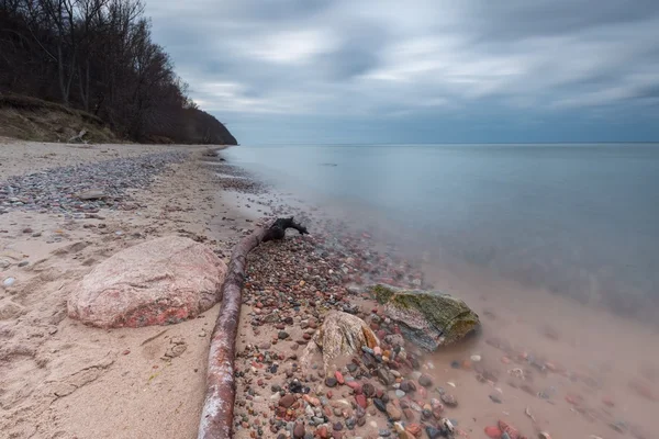 Скалистое Балтийское море — стоковое фото