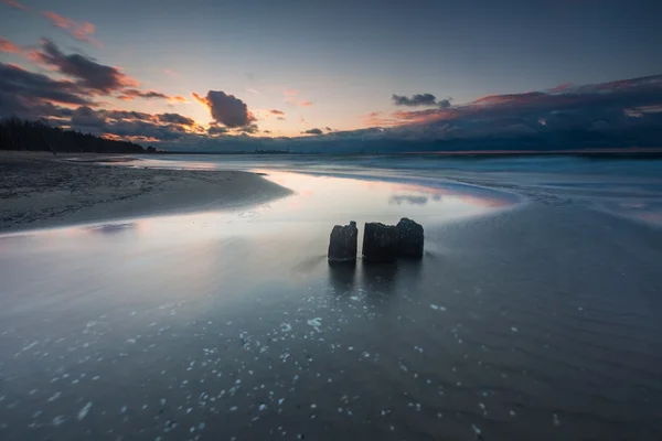 Beautiful dramatic weather seascape of Baltic sea — Stockfoto