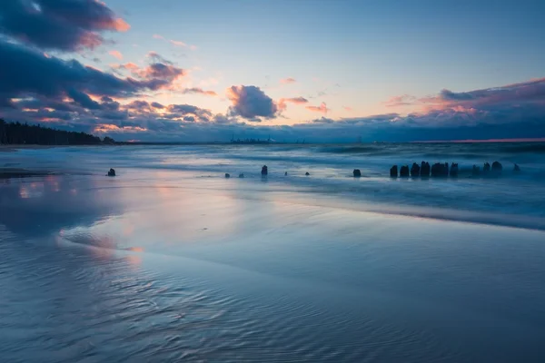 Mar Báltico después del atardecer —  Fotos de Stock