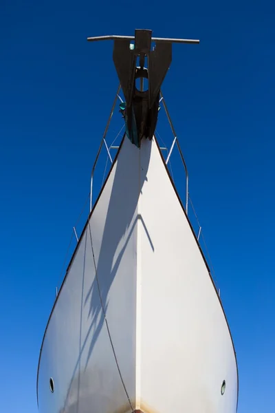 Part of big white ship — Stock Photo, Image