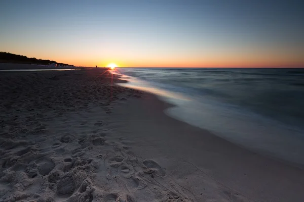 Hermosa playa del mar Báltico — Foto de Stock