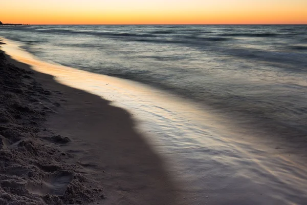 美丽的波罗的海海滩 — 图库照片