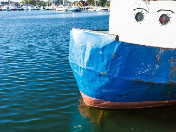 Front side of fisherman ship — Stock Photo, Image