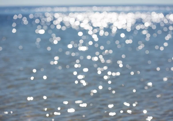 Suddiga abstrakt bakgrund av defocused havet — Stockfoto